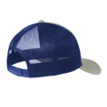 Logo-Trucker-hat-bluegrey-back